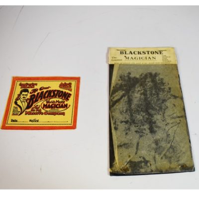 Blackstone Sr. 1923 Repeat Pad Calendar (rare) with a Blackstone Sr. comp pass to the show - Image 2