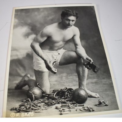 Houdini Vintage photo produced by Joe Berg’s son - Image 2