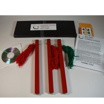 George Milwald (GHM Magic) original Professional Chinese Sticks: one of 17 made: rare: please read about them