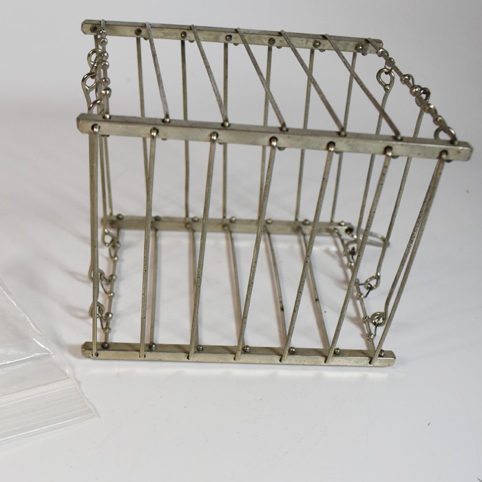 Milson Worth Silver Meteor Vanishing Bird Cage