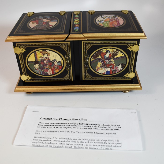 Oriental See Thru Block Box: Michel Baker - Image 2