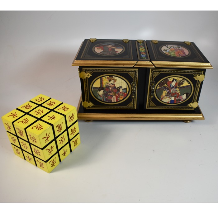 Oriental See Thru Block Box: Michel Baker