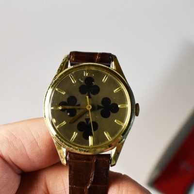 Card Revelation Watch circa 1960: scarce! - Image 4