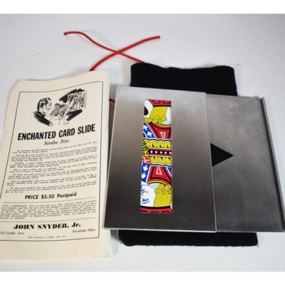 John Snyder Jumbo Enchanted Card Slide circa 1950 - Image 3