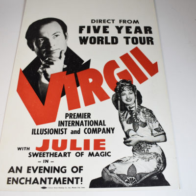 The Great Virgil window Card circa 1960 - Image 2