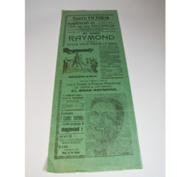 Original Great Raymond Broadside: 1930