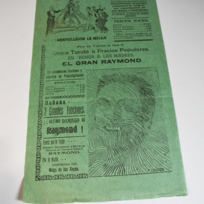 Original Great Raymond Broadside: 1930 - Image 3