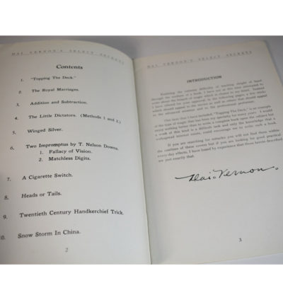 Dai Vernon Select Secrets 1941 original self published work! scarce - Image 3