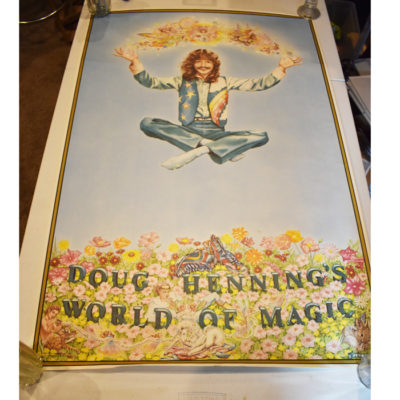 Doug Henning World of Magic Poster: 1980