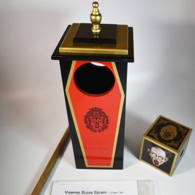 Giant Vampire Block from Michael Baker's The Magic Company: never used