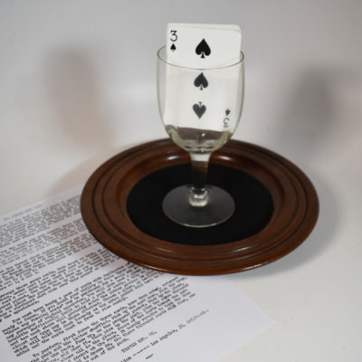 Vintage Thayer Rising Card Tray - Image 4