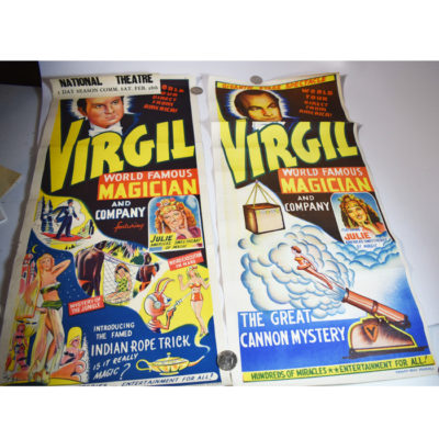 Original Virgil companion panel posters circa 1950