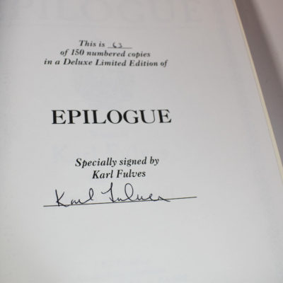 Epilogue Deluxe Collectors Edition #64 of 150 signed by Fulves - Image 4