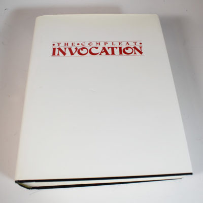 Complete Invocation by Kaufman and Andruzzi 1986