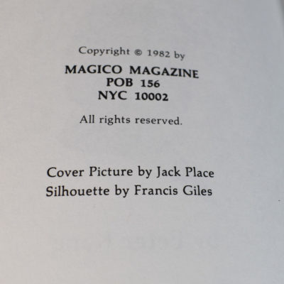 Kane: 1982 Magico Magazine - Image 2