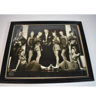 Bill Neff Signed Publicity Photo to Doc Mossey former IBM President