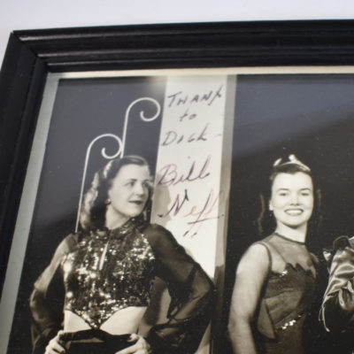 Bill Neff Signed Publicity Photo to Doc Mossey former IBM President - Image 2