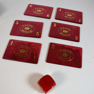 Schwarzman's Limited Edition Casino Royale large version: imported from Italy 1986 scarce!