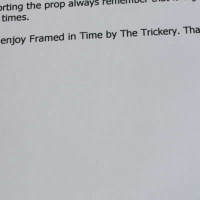The Trickery Framed in Time: New! - Image 4