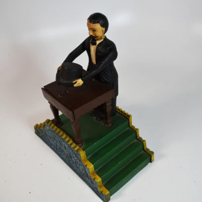 Book of Knowledge Magician Cast Metal Bank - Image 2