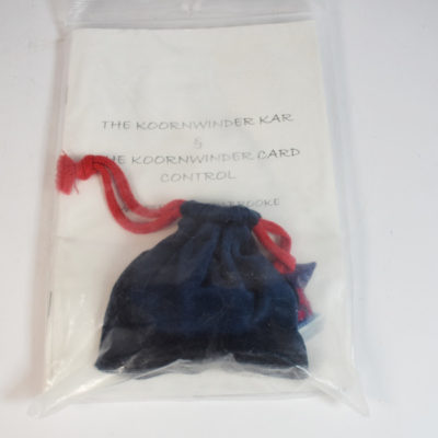 Original Koorwinder Car with book and Card Control gimmick: Numbered - Image 2
