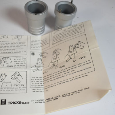 Vintage Lot of great close up effects: Walt’s Nuts,  Kovari Stretched Half Dollar, Ringo by Walt Rollins, Impaled Tannen’s, Coin tube Tricks Magic - Image 5