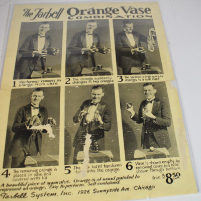 Tarbell’s Double Changing Card Box Made by Thayer: 1930’s - Image 3