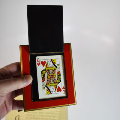 Tarbell’s Double Changing Card Box Made by Thayer: 1930’s - Image 6