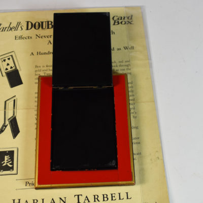 Tarbell’s Double Changing Card Box Made by Thayer: 1930’s - Image 7