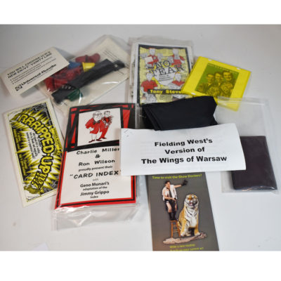A large selection of Johnny Thompson owned props and items