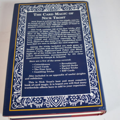 Card Magic of Nick Trost 1997 first edition and print - Image 2