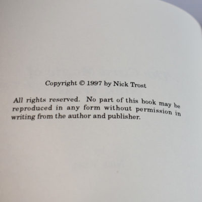 Card Magic of Nick Trost 1997 first edition and print - Image 3