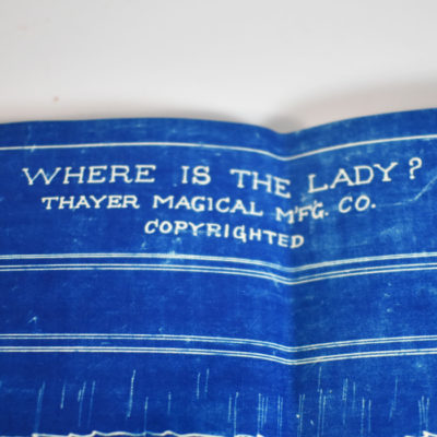 Original Thayer Workshop Plans for the AMAC (Find the Lady) Illusion direct from the Thayer Workshop files! - Image 4
