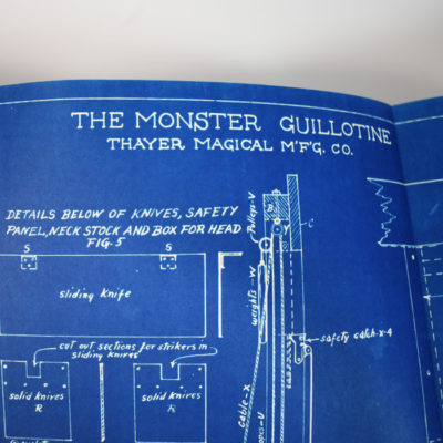 Direct from the Thayer Workshop Files: The Monster Guillotine Workshop Plans - Image 3