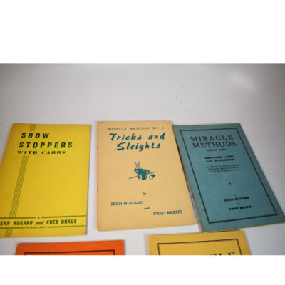 Braue and Hugard Publications: Miracle Methods 1-4 Plus Show Stoppers: one signed - Image 2