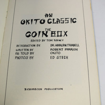 Okito Classic "The Coin Box" signed by Okito to Mossey - Image 3