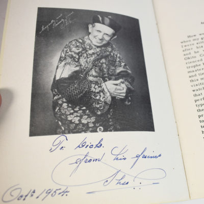 Okito Classic "The Coin Box" signed by Okito to Mossey