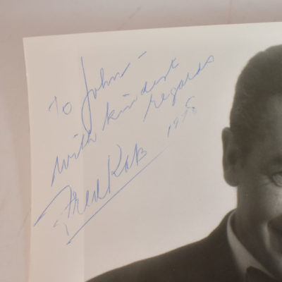 Fred Kaps Autographed 8x10 - Image 2