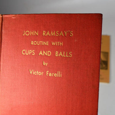John Ramsay's Routine with Cups and Balls (inscribed by Ramsay) and Cylinder and Coins: both by Victor Farelli - Image 2