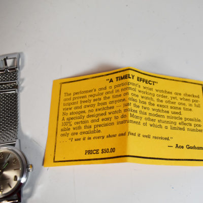A Timely Effect by Syd Bergson: wonderful effect with a very special watch! - Image 3