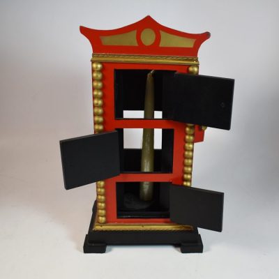 Vintage Massey Chinese Flame Clock circa 1960 - Image 2