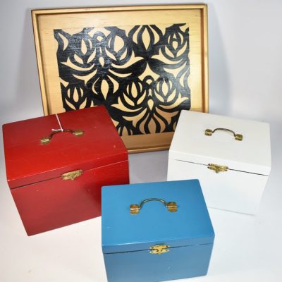 Thayer Tri Color Boxes and Flight: Clayton Jacobson Collection