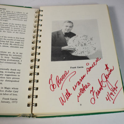 Super Subtle card Miracles by Fran k Garcia: Inscribed by Garcia - Image 6