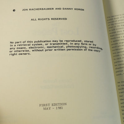 Lost Pages of the Kabbala: 1981: Racherbaumer and Korem - Image 2