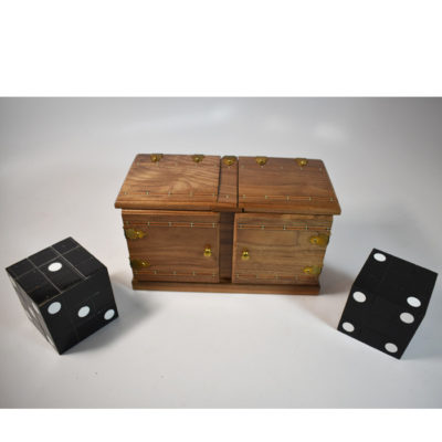 See Thru Die Box Vanish (Pineapple block vanish with a die)