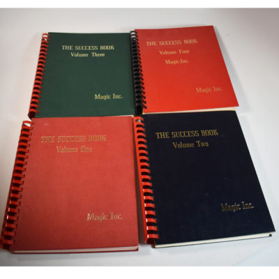 The Success Books by Magic Inc.: autographed by Frances Marshall
