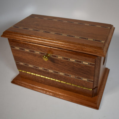 Large Silk Cabby: wood inlay - Image 2