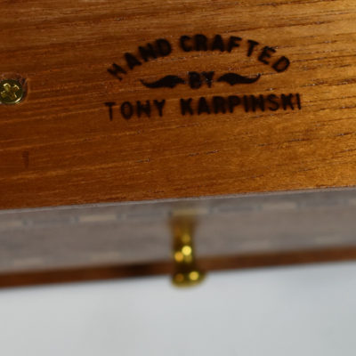 Large Silk Cabby: wood inlay - Image 4