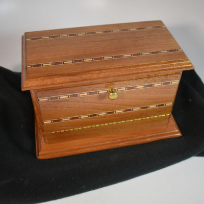 Large Silk Cabby: wood inlay - Image 5