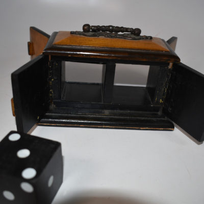 Vintage English Style Small Die Box - Image 2